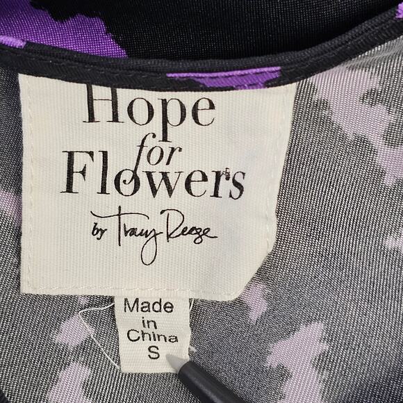 Hope for Flowers Tracy Reese Bailey Maxi Dress Size Small Long Sleeve Belted - Picture 9 of 13
